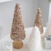 Holidays Tabletop Ornament Miniature Christmas Tree for Home Party Decoration Stylish Foam Sequins/Plush Trees Jewelry