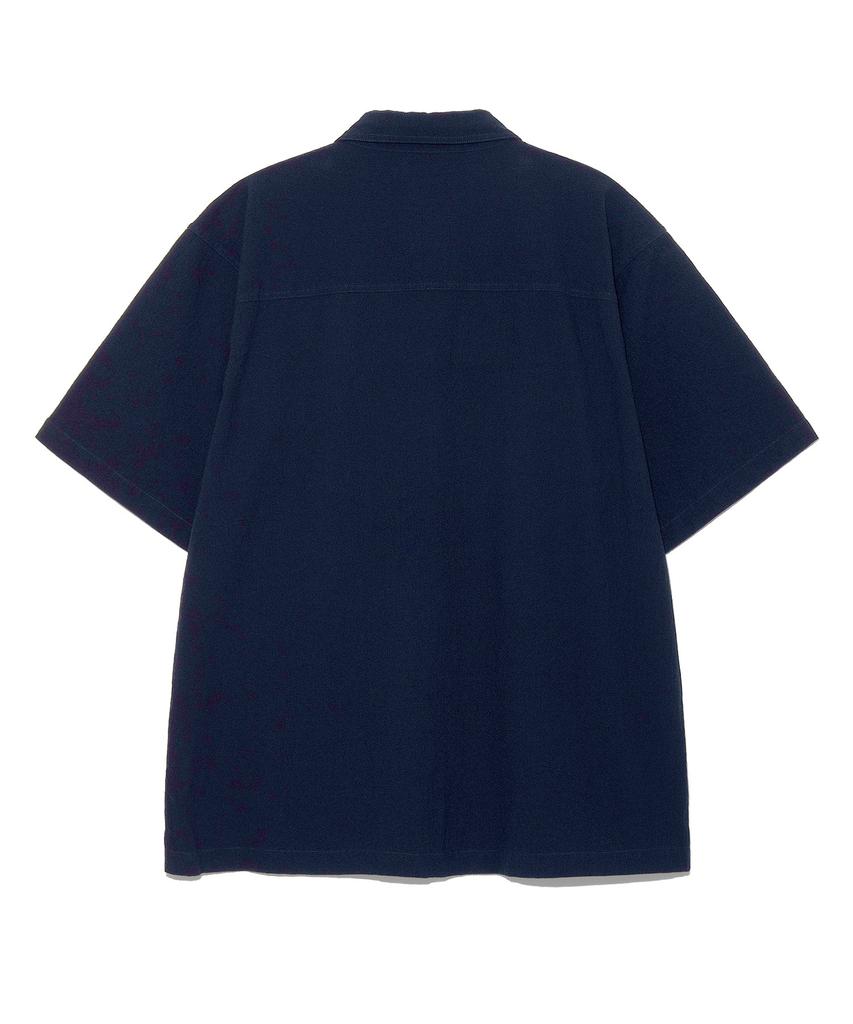 LEE Coverall Short Sleeve Shirt Navy
