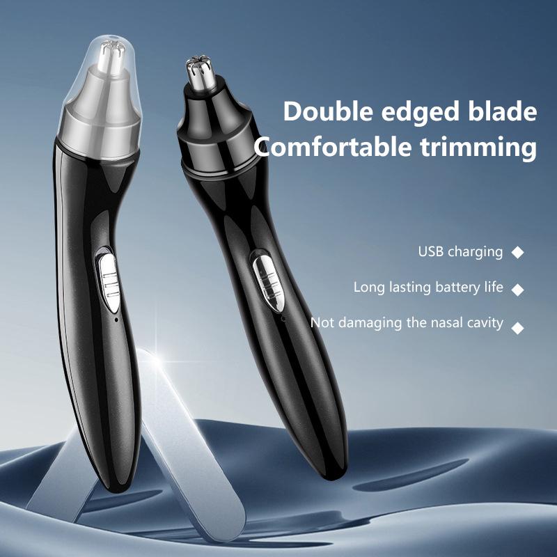Trymer do uszu i nosa Bezbolesny trymer do brwi i włosów z nosa dla mężczyzn Akumulatorowy trymer Wodoodporny Łatwy do czyszczenia Na podróż