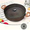 Stainless Steel Anti Splatter Pot Cover Oil Splash Guard Kitchen Frying Pan Heat Resistant Cooking Accessory With Various Sizes