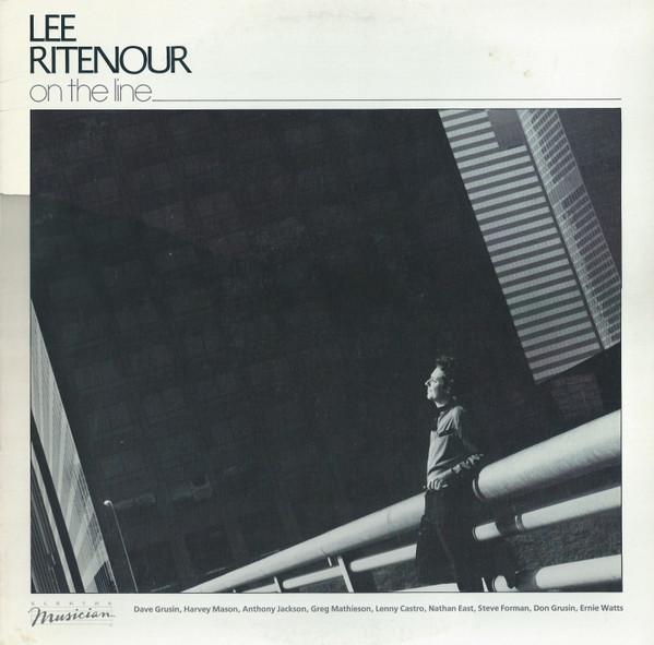 LP Record LEE RITENOUR - On The Line 603101 ELEKTRA MUSICIA 1983 US Jazz Used