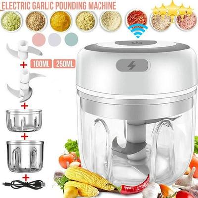 Elektryczna prasa do czosnku Smart Electric Mini Food Czosnek Siekacz do warzyw Maszynka do mielenia mięsa Prasa do kruszenia orzechów Owoc Akumulator Wielofunkcyjny procesor
