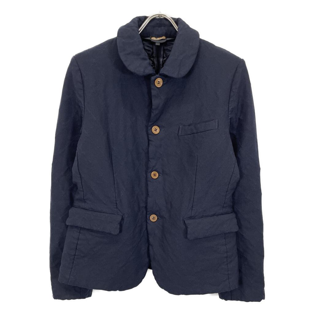 COMMEdesGARCONS COMMEdesGARCONS Brown RN-J036 Quilted Jacket Jacket Navy Not writtenUsed