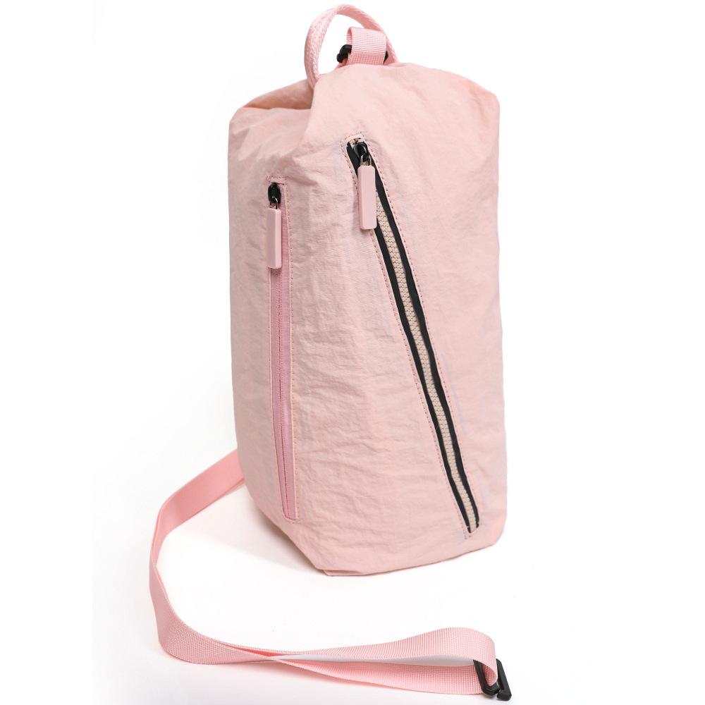 Spring New Nylon Crossbody Bag, Large Capacity Chest Bag, Unisex Dual Shoulder Multifunctional Fitness Bag