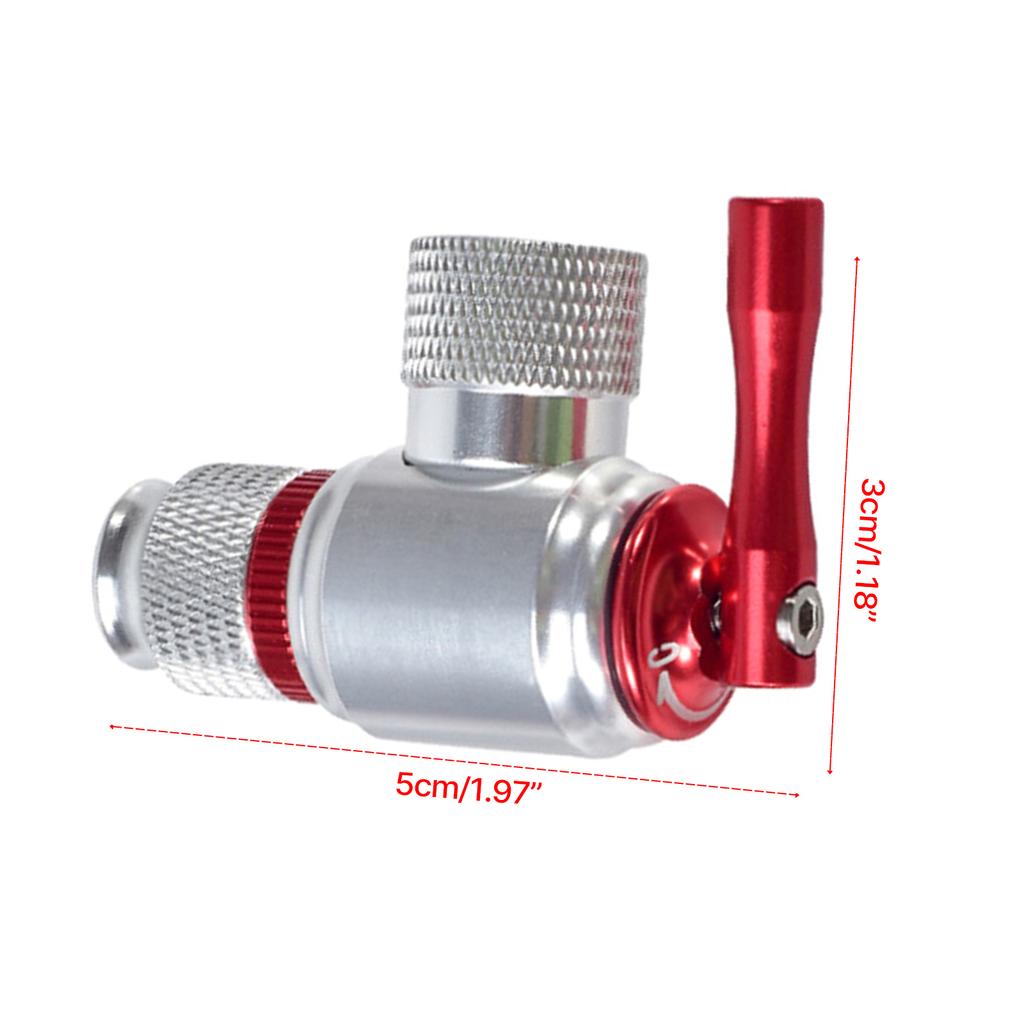 Bicycles Tire Pump Bike Tire inflator CO2 Inflator Air Cycling Bike Ball Pump Schrader & Presta Valve Mini Bicycles Pump