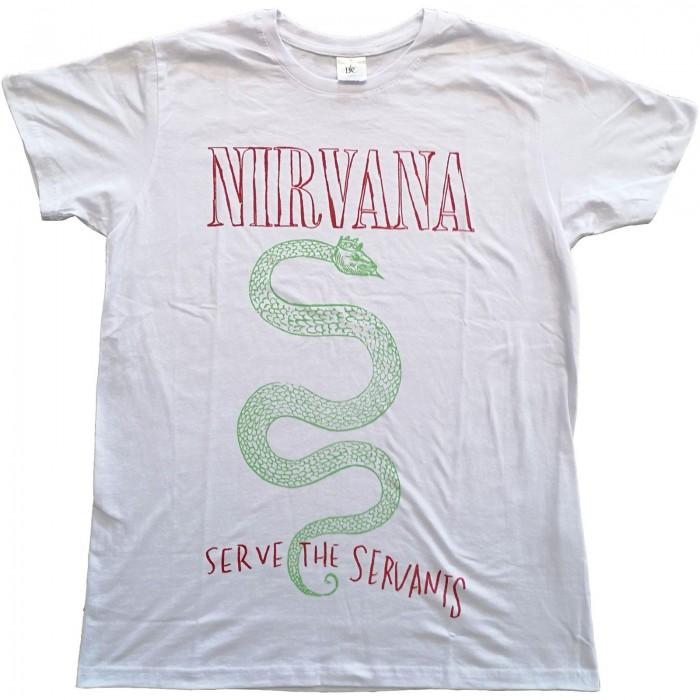 Nirvana Unisex-Erwachsene „Serve The Servants“-Baumwoll-T-Shirt