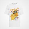 Anime Monster Pika Manga Strom Gelb Maus Herren T-Shirt Bio Baumwolle