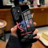 V-Valorant Game Phone Case For Samsung A25 A13 A33 5G A54 A36 A35 A56 A52 A14 Shockproof Glass Cover