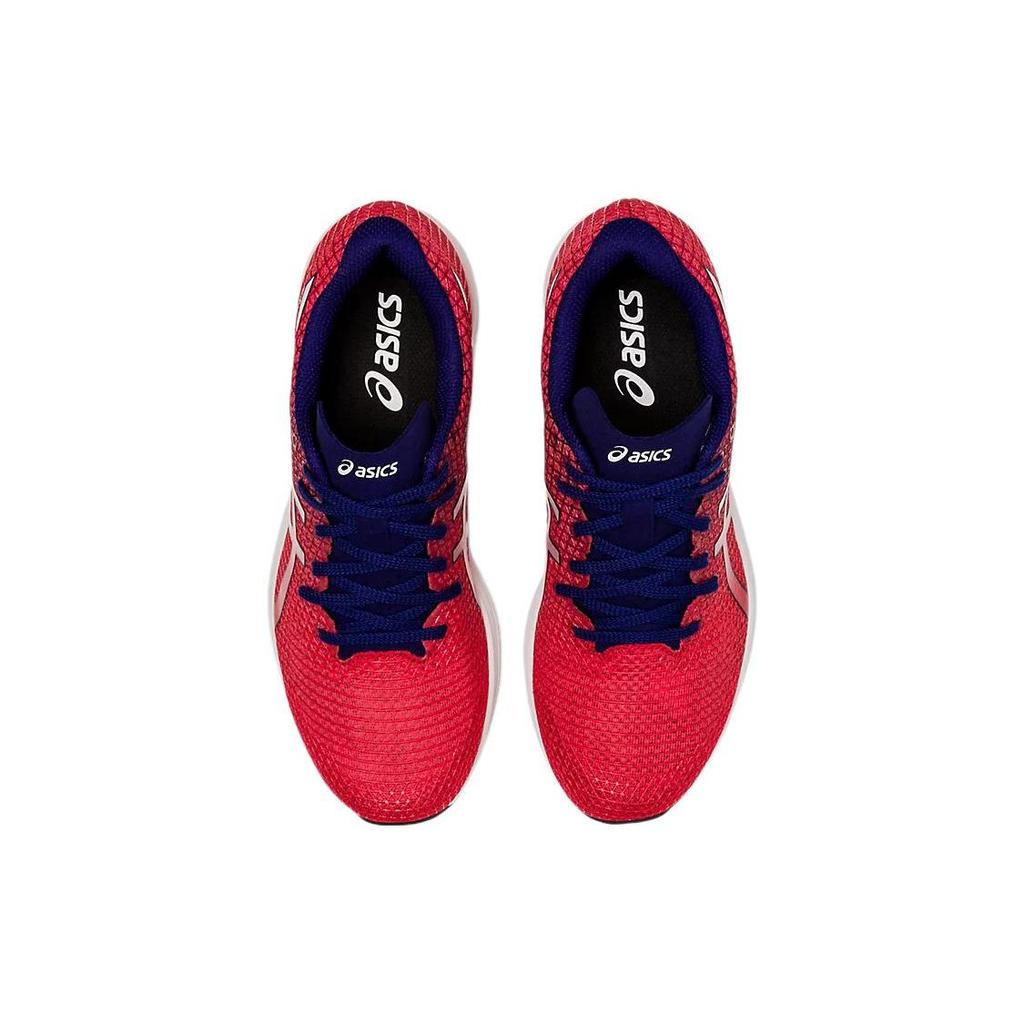 Asics Lyteracer 4 Breathable Low-Top Running Shoes Women Sneaker Red White 1012B192-601