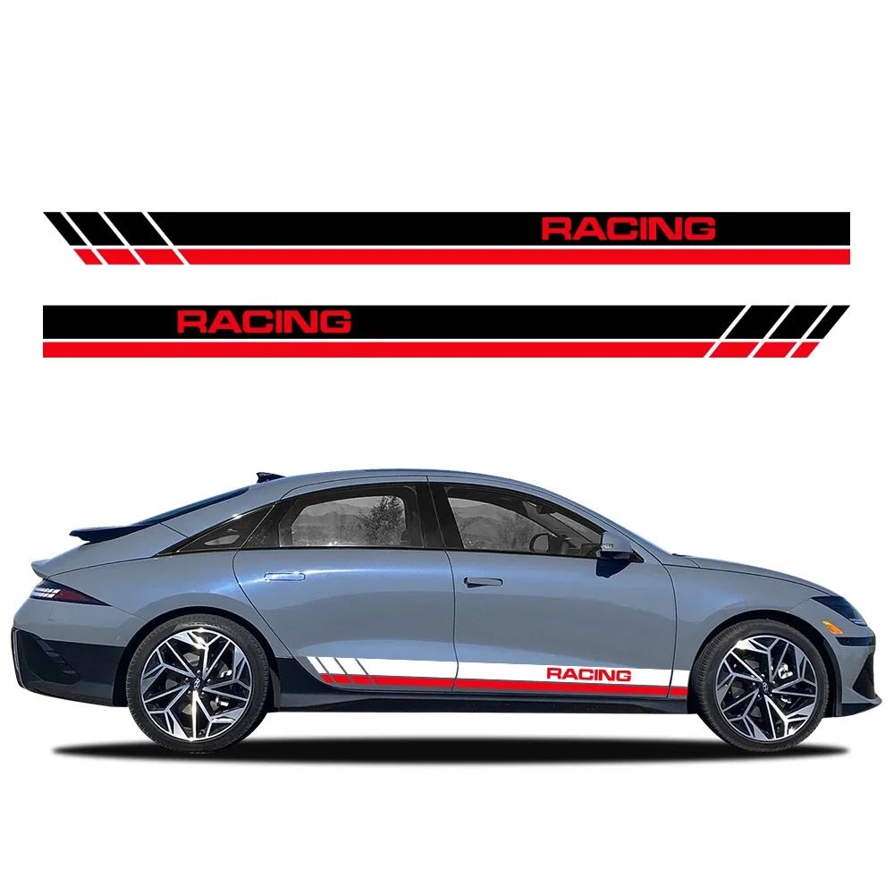 Car Sticker Car Door Side Skirt Sticker Decor Custome Auto Accessories For Hyundai Ioniq 5 6 7 N Line 2026 2026 2026 2026