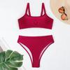 2024 European & American Sporty Split Bikini - Sexy & Stylish Women's Swimwear