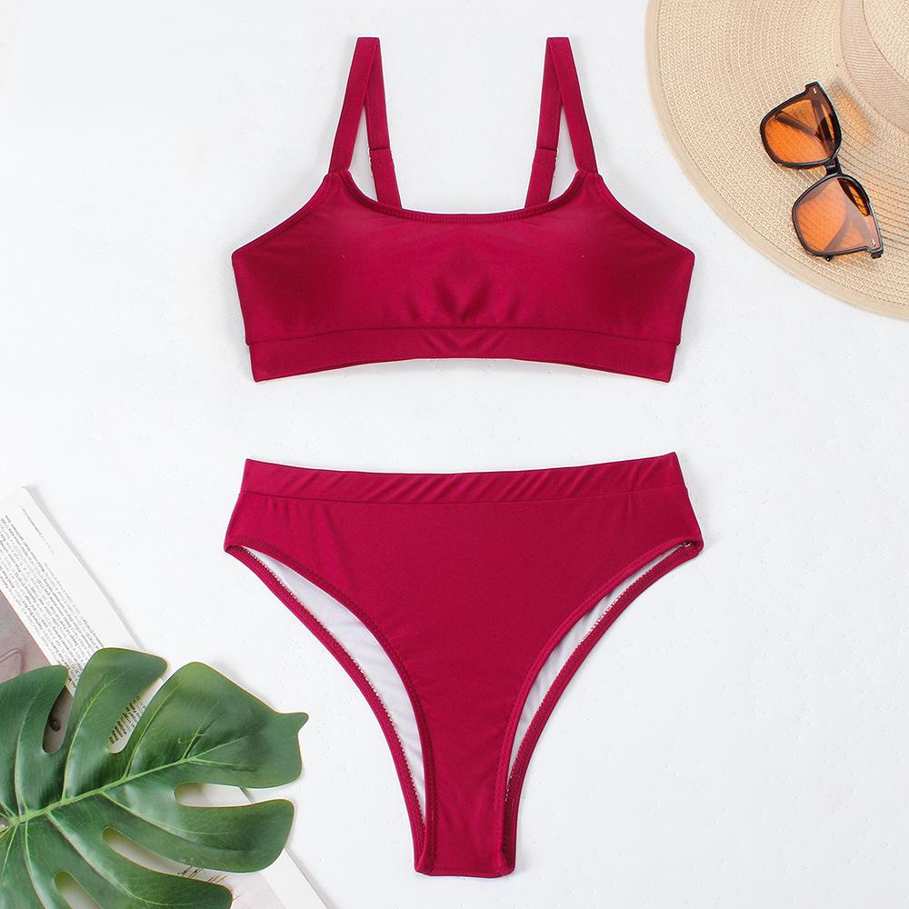2024 European & American Sporty Split Bikini - Sexy & Stylish Women's Swimwear