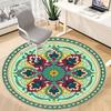 1PC Mandala Pattern Chair Carpet for Office, Indoor Non-Slip Washable Carpet, Soft Comfortable Mat For Office Room yy250930232