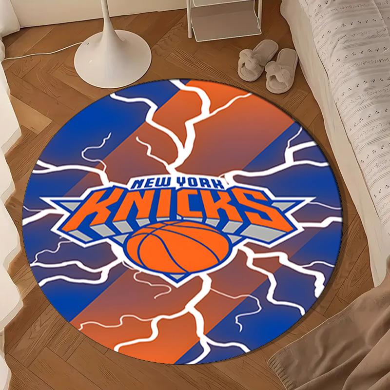New York Football Round Mat, Anti-slip Circle Carpet Chair Rug For livingroom,Bedroom, Doormat Home Decor Gift Christmas Gifts