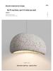 Wabi-Sabi Rock Grey Pendant Light for Dining, Living, Hotel, Villa, Bar, and High Ceilings