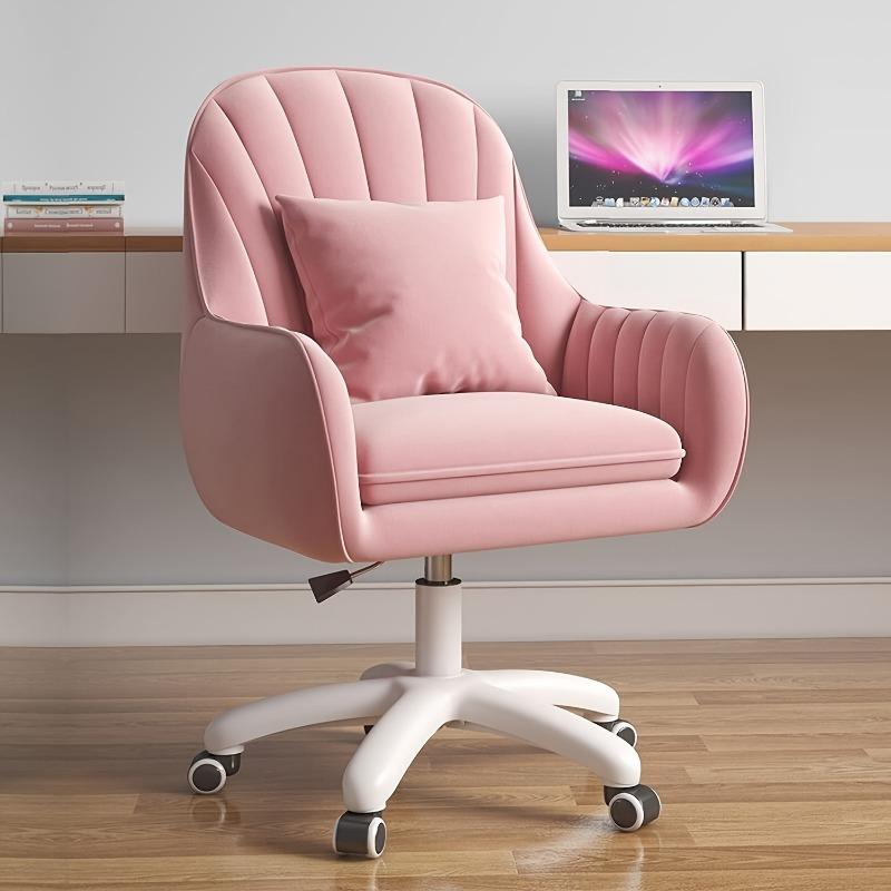 Computer Chair Bedroom Swivel Chair Comfortable Sedentary Girls Makeup Chair Dormitory Student Seat Chair Home Swivel Chair