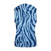 Men's Sleeveless Hoodie Lightweight Casual Vest with Leopard Print Pattern Fashionable Design for Summer Outdoor Activities Gym and Daily Wear