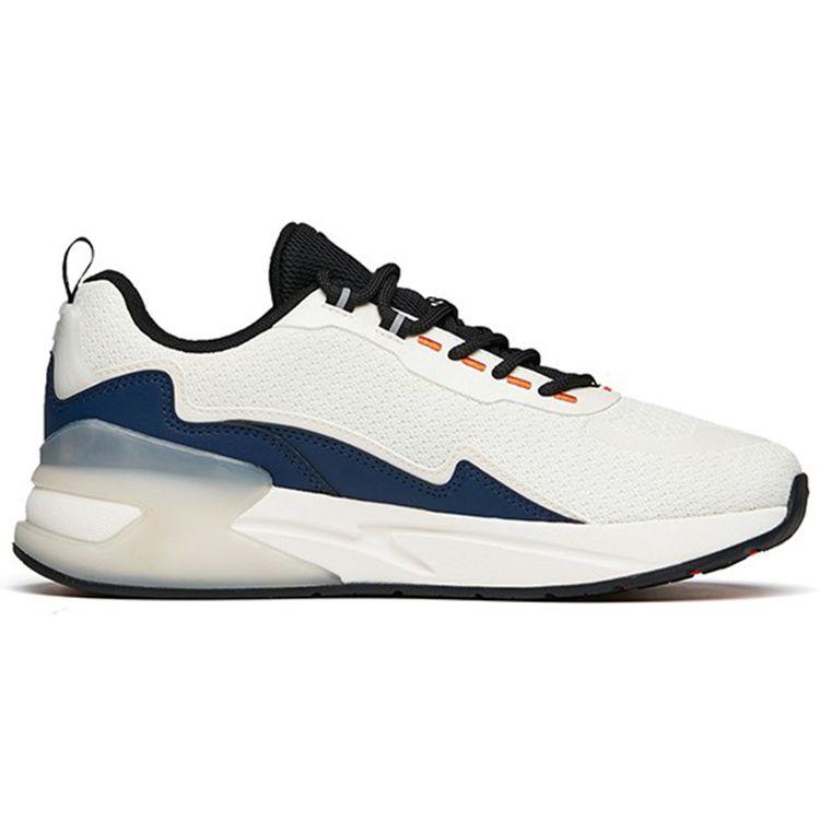 Anta Chasing Clouds Wear-Resistant Breathable Low-Top Sports Casual Shoes Men Sneakers White Black Blue 912218873-3