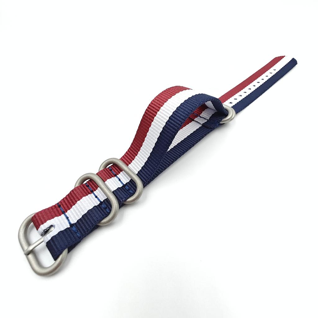 18mm20mm22mm24mm Nylon Woven Canvas NATO Watchband Strap Fine Steel Needle Buckle Universal Bracelet for SEIKO IWC Citizen 2028