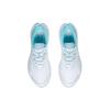 Li Ning Yue Ying 1.0 Shock Absorption Non-Slip Wear-Resistant Low-Top Running Shoes Men Sneaker White Blue ARHS027-4