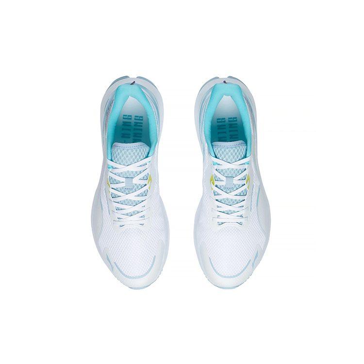 Li Ning Yue Ying 1.0 Shock Absorption Non-Slip Wear-Resistant Low-Top Running Shoes Men Sneaker White Blue ARHS027-4