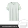60-Pack Double-Sided Modal Unisex Short-Sleeve T-Shirt - Solid Color Thin Base Layer for Spring/Summer