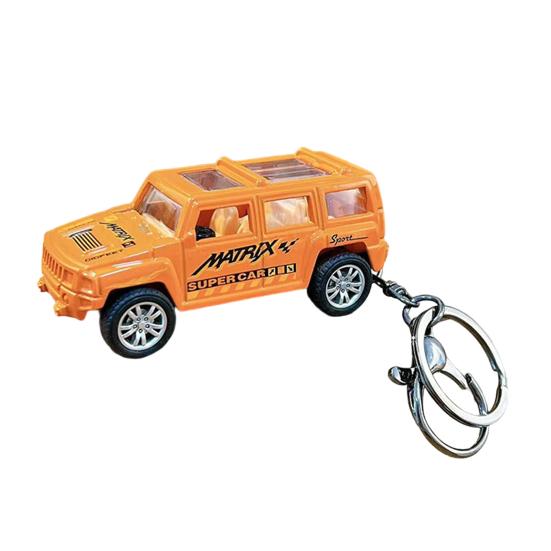 

Keychain Pendant Pull Back Pickup Truck Design Key Chain Stress Relief Toy Firm Keychain Attachment оранжевый