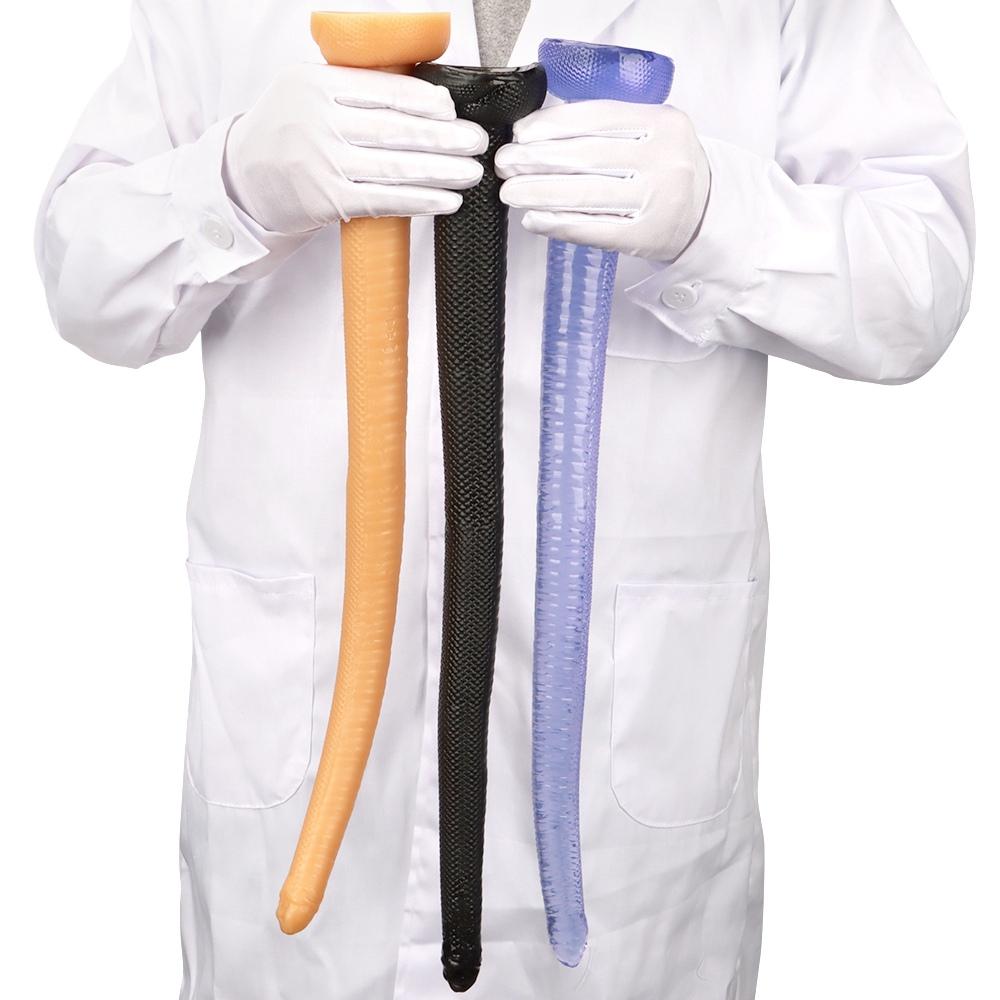 Długi Anal Dildo masażer prostaty Butt Plug Anal Dildo Anus Masturbators Dilator korek analny zabawki erotyczne dla kobiet mężczyzn Dildo