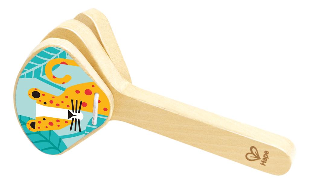 Hape Zestaw Ukulele 50 x x Wiek Drewniana Zabawka do Gry E0638 4-w-1 36.4 8.2cm 3+