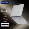 Jichuan Slim Transparent Protective Case for MacBook Air 13.6-inch (M2/M3/M4)