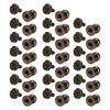 20set Brass Rivets Bronze Wear Resistance Luggage Hardware Accessories for Handbags Shoes Clothes