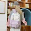 College Cute Small Fresh Contrast Color School Bag Girls Girls Elementary School Backpack Travel Lightweight Backpack
