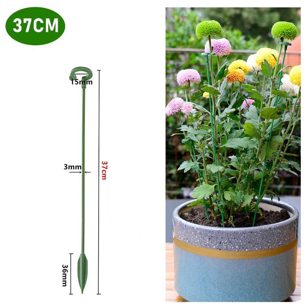 10PCS Shaped Support Pole Flower Rack Bracket, Fixed Anti Lodging And Leaf Protection Frame For Potted Plants And Flowers, Stable And Durable