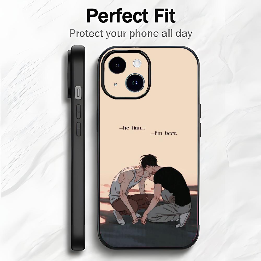 Popular Manhua 19 D-Days Phone Case Phone Case Soft Packaging Lightweight For iPhone17 16 15 14 13ProMax