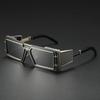 Non-polarized Square Sunglass Men Vintage Luxury Sunglasses Women Fashion Glasses