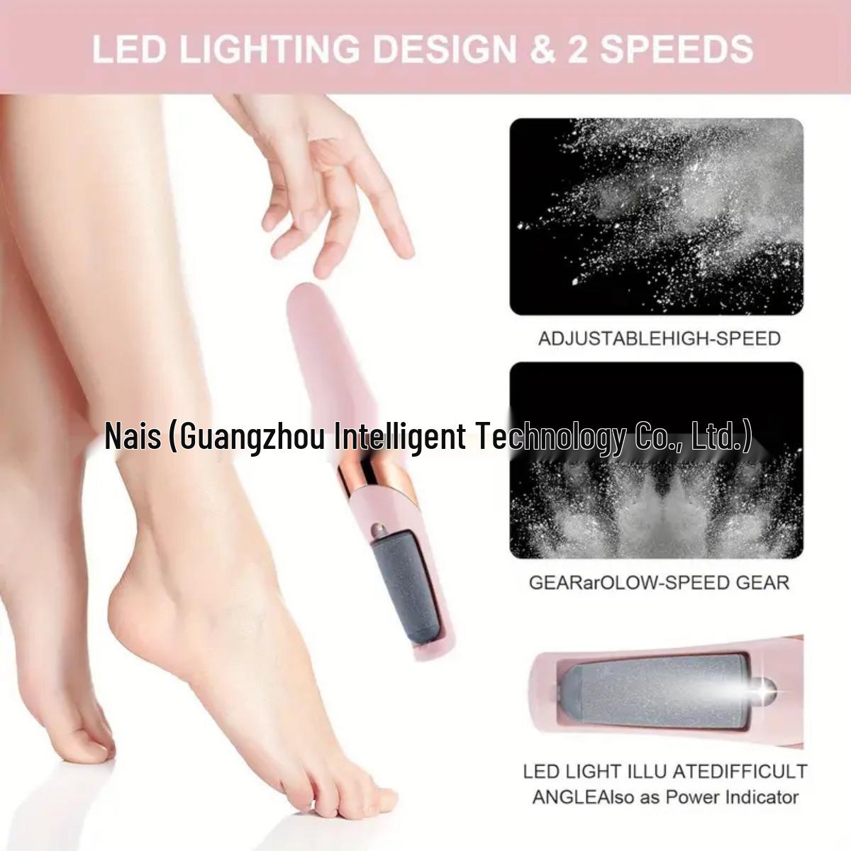 Electric Foot Scraper Grinder: Automatic Callus Remover for Smooth, Beautiful Feet