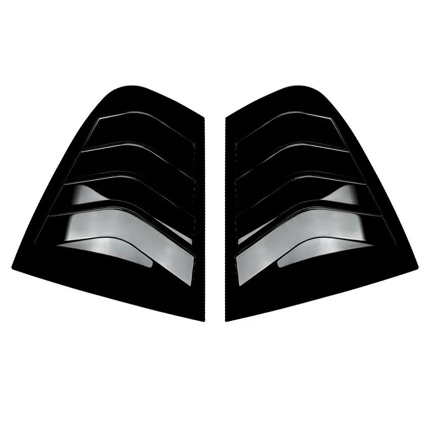 For BMW 3 Series F30 318i 320i 325i 2013- Car Rear Window Shutter Cover Trim Window Louver Side Vent Trim