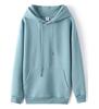 Women's Trendy Solid Color Drop Shoulder Hoodie - Casual, Warm, and Versatile Autumn/Winter Pullover Top