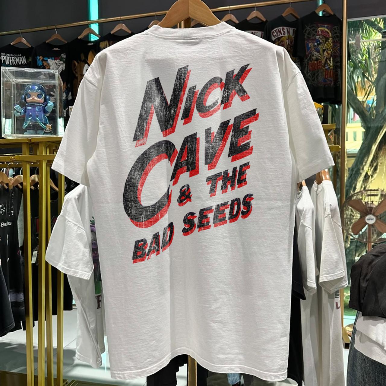 1992 Nick Cave And The Bad Seeds  Henry S Dream  Promo T-Shirt White XXL 4XL