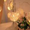 Harbor Series LED Solar Seashell & Starfish Christmas String Lights - Festive Room Decor