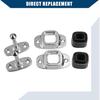 Wohnmobiltürhalter/Kolben und Buchse Anhängertürhalter für Auto Wohnmobil Reiseanhänger LKW-Anhänger Schuppentür/Langlebig / 2er-Set
