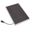20W 12V Solar Panel Aluminum Frame Amorphous Silicon Panel High Temperature Resistant Fireproof USB