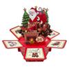 Christmas Pop Up Card - 3D Funny Greeting Christmas Cards, Note Card & Envelope Xmas Gift Cards for Kid Mom Dad and Friends, Christmas Tree