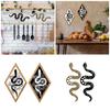 Wood Snake Wall Hangings Pendants Wall Decors for Livingrooms Apartment Bedroom
