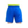 Asics Solid Color Mid Waist Elastic Three Quarter Sports Shorts Unisex Shorts Blue 142583-0819