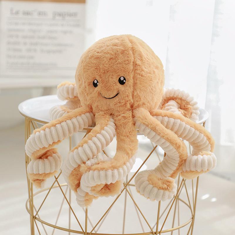Big Octopus Plush Toy, Octopus Doll Birthday Gift, Star Anise Squid Doll Rag Doll
