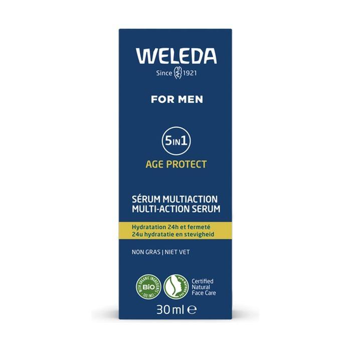 Sérum Multi Actions 5 en 1 - WELEDA - Homme - Non gras - Tous types de peau - 30ml