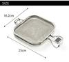Oaks Raye Grill Hot Sandwich Maker Mesh Stainless Made In Suitable for Fish Grills - Steel, Japan, (LS1515)