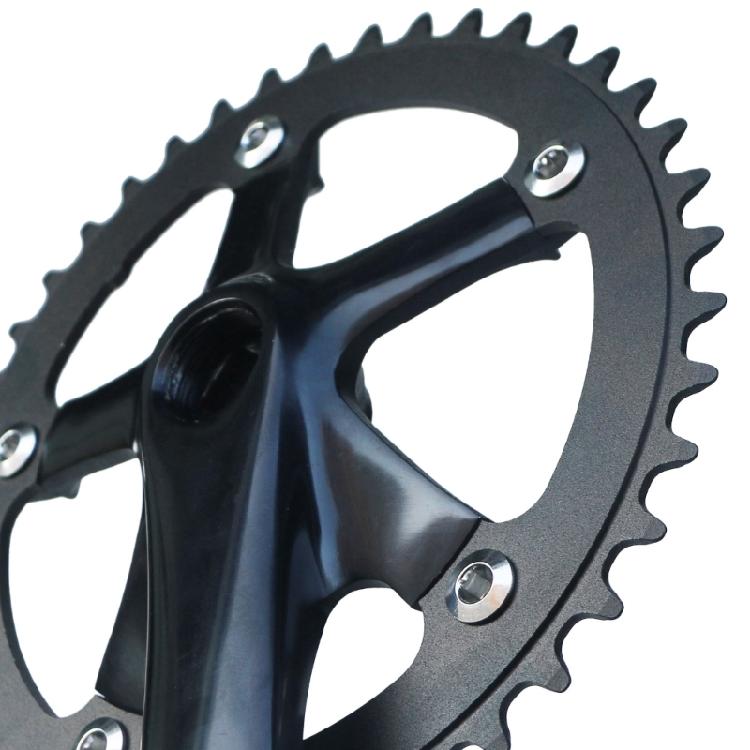 Aluminum Alloys Cranks Suit Durability Bike Crankset Bottom Brackets Cranks for Mountain Biking Event