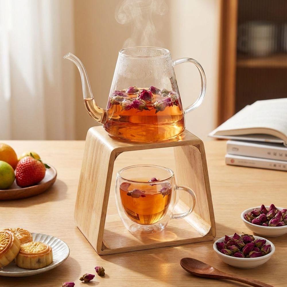 Solid Wood Filter Cup Holder Vintage Filters Rack Portable Coffee Holder  Restaurant